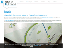 Tablet Screenshot of nachoquesada.com